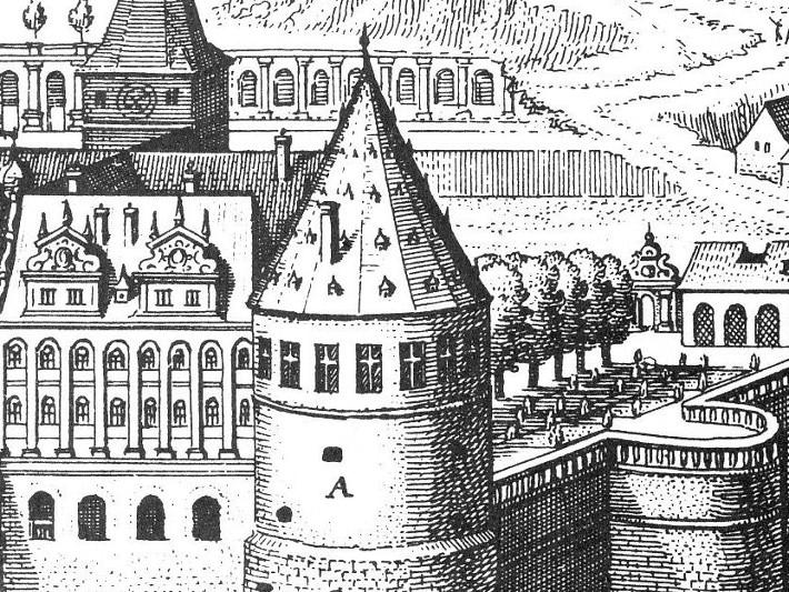 Schloss Heidelberg, Dicker Turm