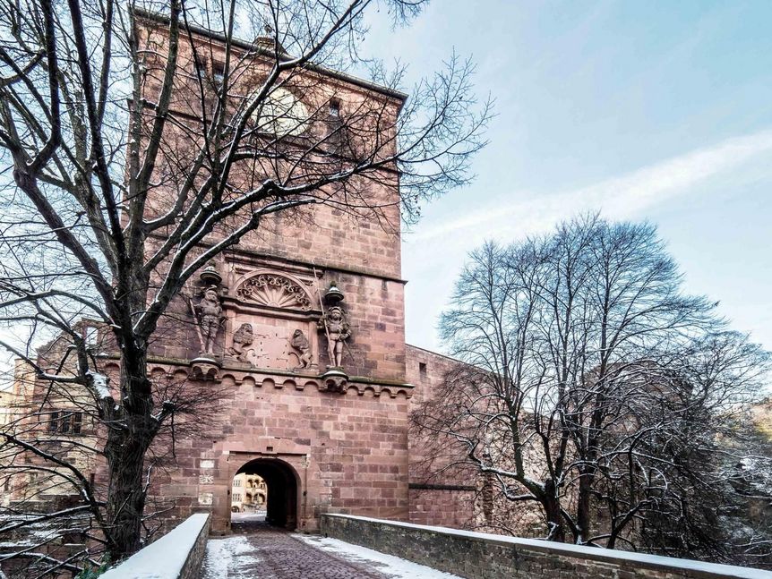 Foto: Staatliche Schlösser und Gärten Baden-Württemberg, Ralf Kuhlen Schloss Heidelberg, Torturm