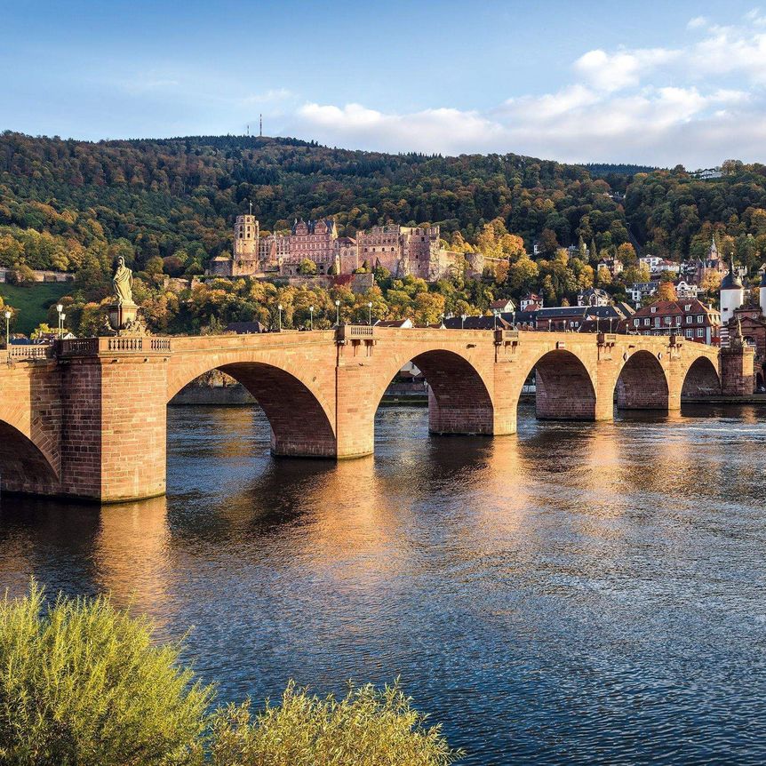 View of Heidelberg Palace. Image: View of Heidelberg Palace.