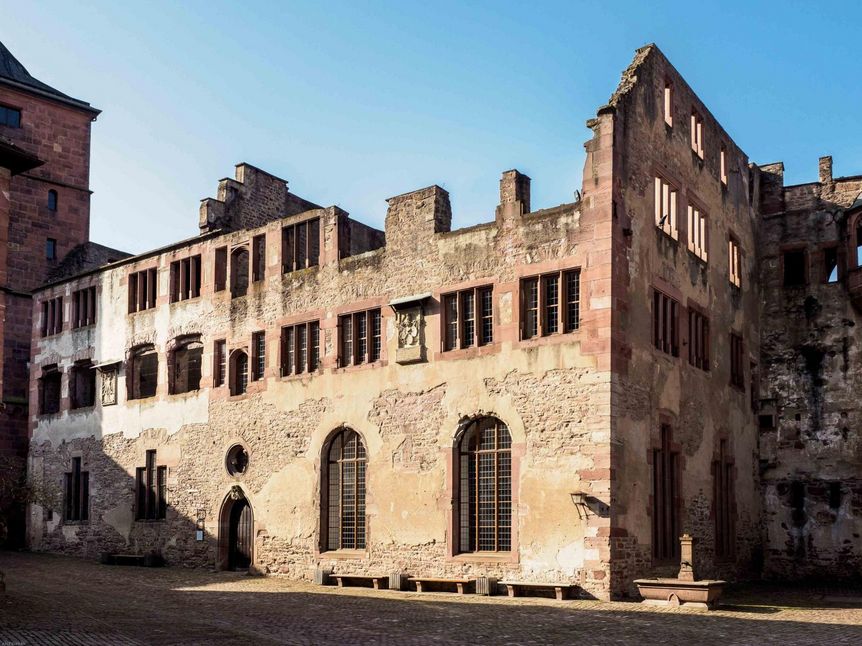 Foto: Staatliche Schlösser und Gärten Baden-Württemberg, Ralf Kuhlen Schloss Heidelberg, Ruprechtsbau