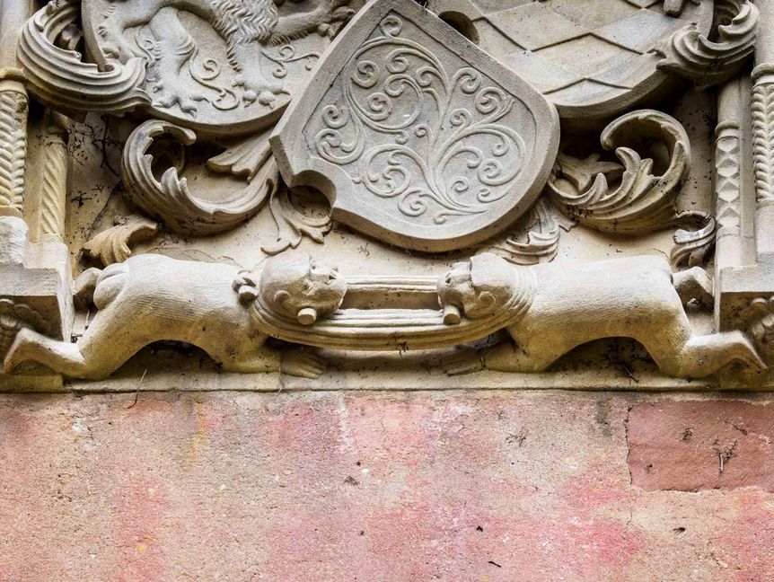 Foto: Ralf Kuhlen Schloss Heidelberg, das Strangkatzenziehen