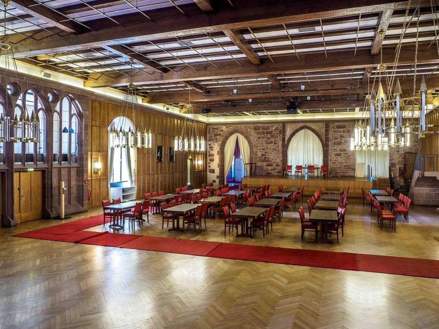 Foto: Staatliche Schlösser und Gärten Baden-Württemberg, Ralf Kuhlen Schloss Heidelberg, Königssaal Innenansicht