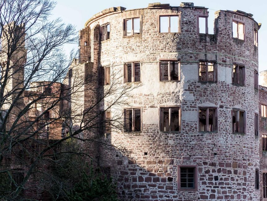 Foto: Ralf Kuhlen Schloss Heidelberg, Apothekerturm