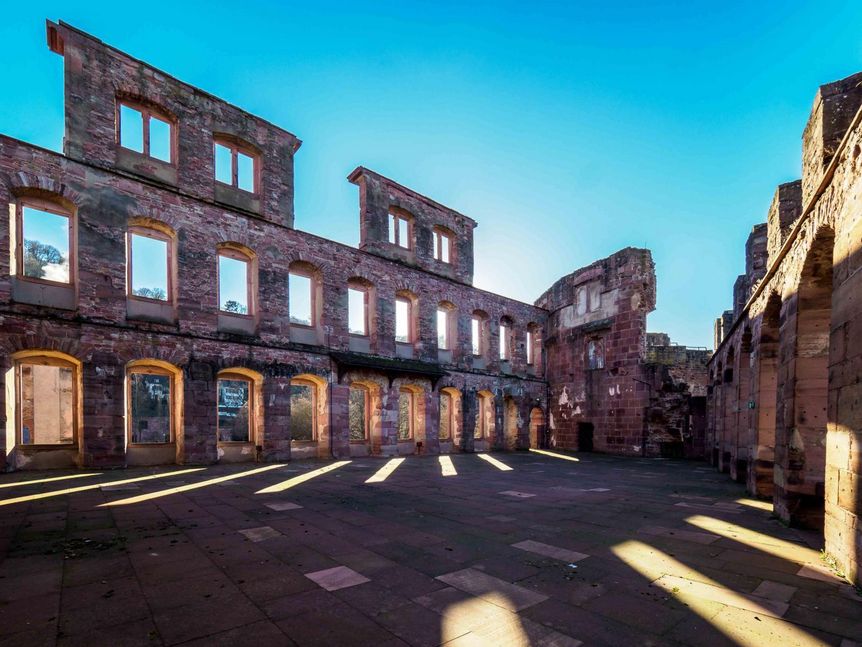 Foto: Staatliche Schlösser und Gärten Baden-Württemberg, Ralf Kuhlen Schloss Heidelberg, Englischer Bau